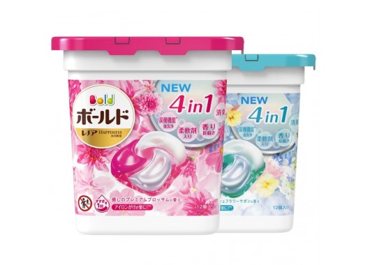 Viên giặt xả Gel Ball 3D 4in1 Nội Địa Nhật Bản