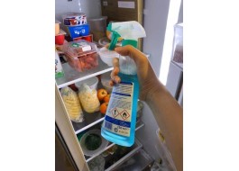Chai vệ sinh tủ lạnh, lò vi sóng, lò nướng, tủ đông... DR.BECKMANN của Đức 250 ml