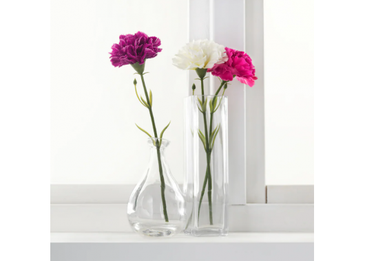 Hoa cẩm chướng nhân tạo SMYCKA IKEA (có 3 màu)